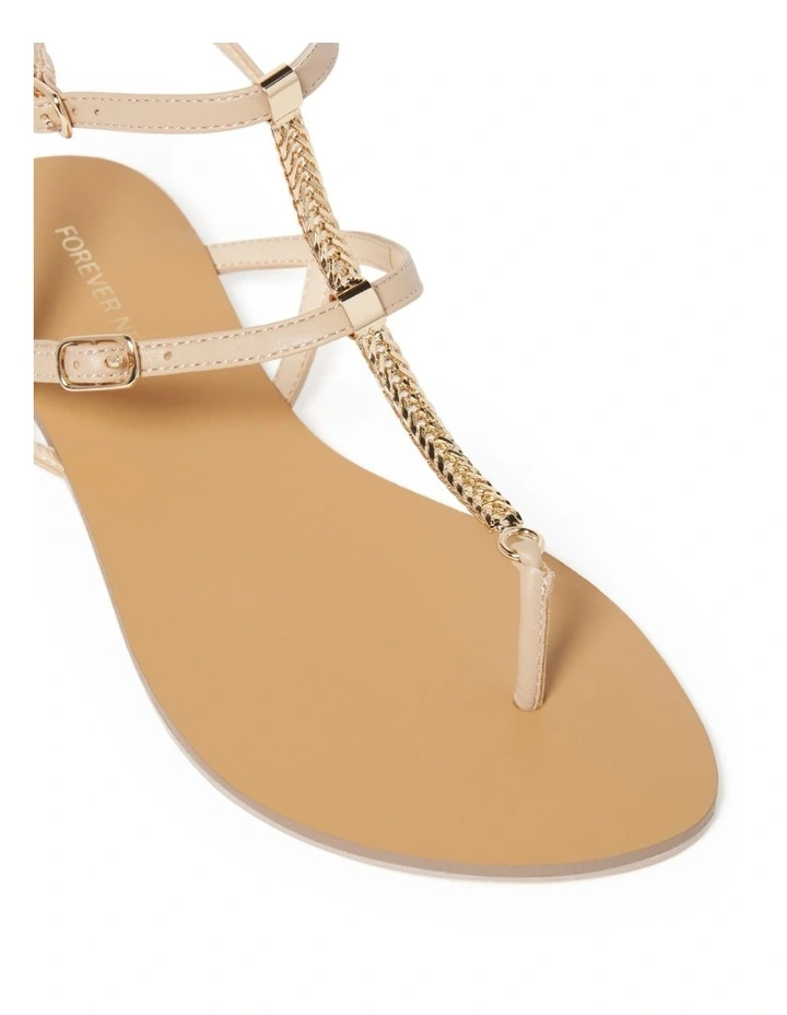 Best Pirce π₯ Forever New Margot Chain π©΄ Sandal In Beige π - Image 2