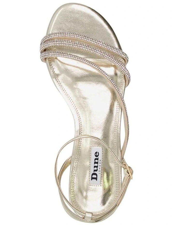 Buy π Dune London Novell π©΄ Sandal In Gold π - Image 3