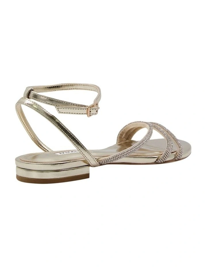 Buy π Dune London Novell π©΄ Sandal In Gold π - Image 4