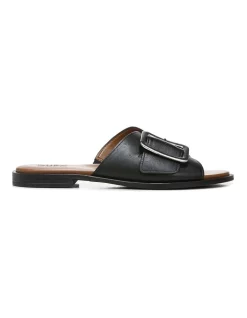 Deals 😀 Naturalizer Forrest Slide 🩴 Sandal In Black ✔️