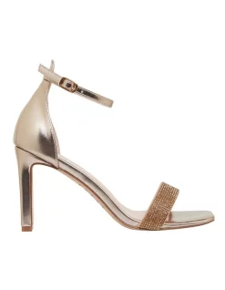 Buy 🔥 Pink Inc Hope Gold Metallic 🩴 Sandals 🥰