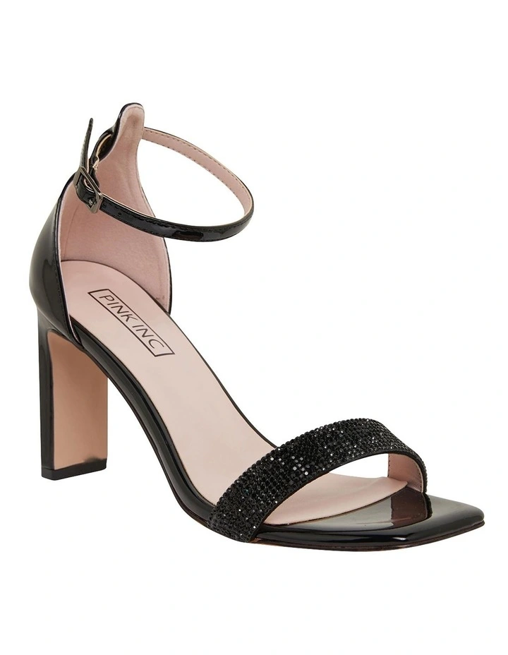 Best Sale π Pink Inc Hope Black Patent π©΄ Sandals π - Image 2