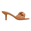 Best deal ⭐ Nine West Knot Heeled 🩴 Sandal In Tan 😉