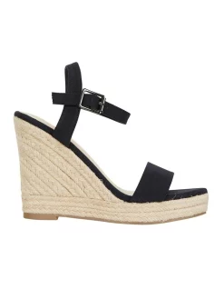 Budget π Ravella Amato Black Canvas π©΄ Sandals β€οΈ