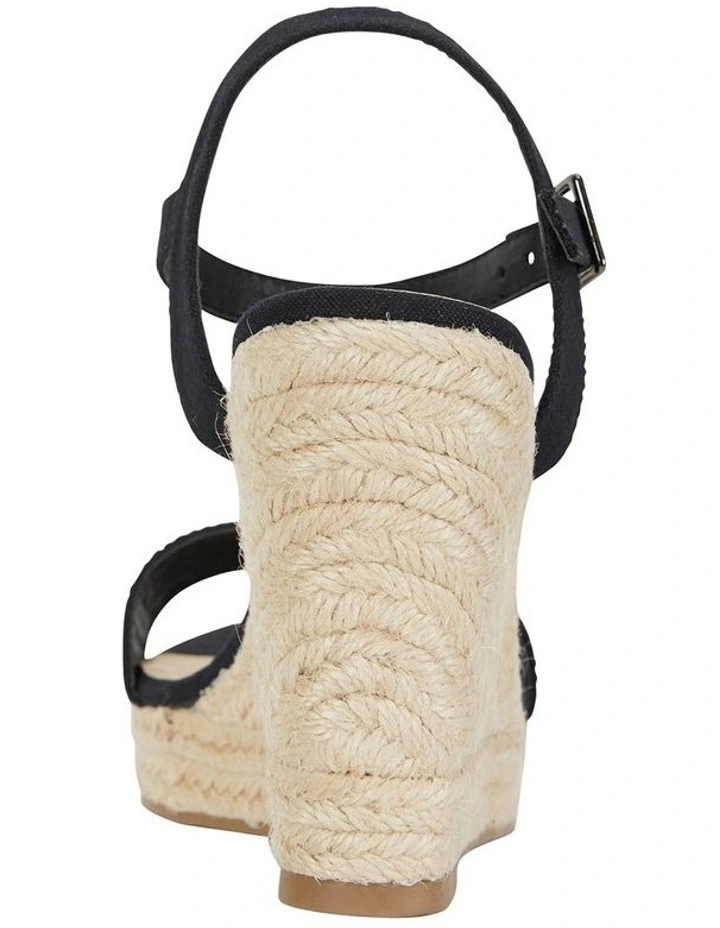 Budget π Ravella Amato Black Canvas π©΄ Sandals β€οΈ - Image 5