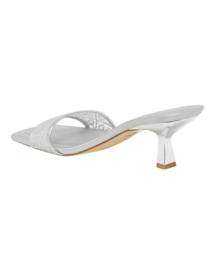 Brand new π Guess Betianey Heeled π Shoes In Silver π - Image 2