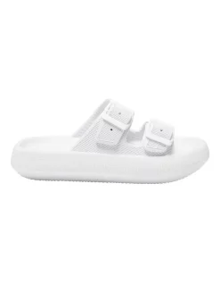 Best Sale 🛒 Ravella Sunny 🩴 Sandals In White 🤩