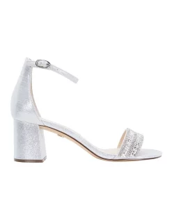 Deals ⌛ NINA Elenora True Silver Suedette 🩴 Sandal 🔥