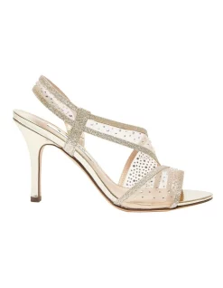 Best reviews of ❤️ NINA Valeda 🩴 Sandals In Platino Sora Glitter ⭐