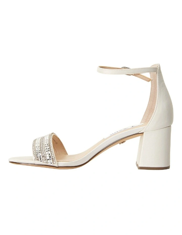 Flash Sale π NINA Elenora Ivory Satin π©΄ Sandal π - Image 3