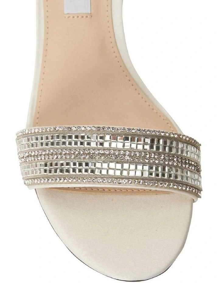 Flash Sale π NINA Elenora Ivory Satin π©΄ Sandal π - Image 5