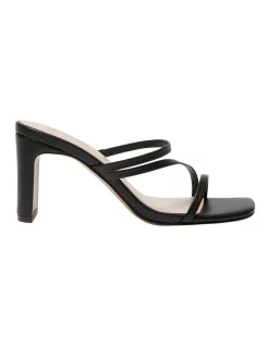 Cheap 🎁 Pink Inc Latin 🩴 Sandals In Black Smooth 👍