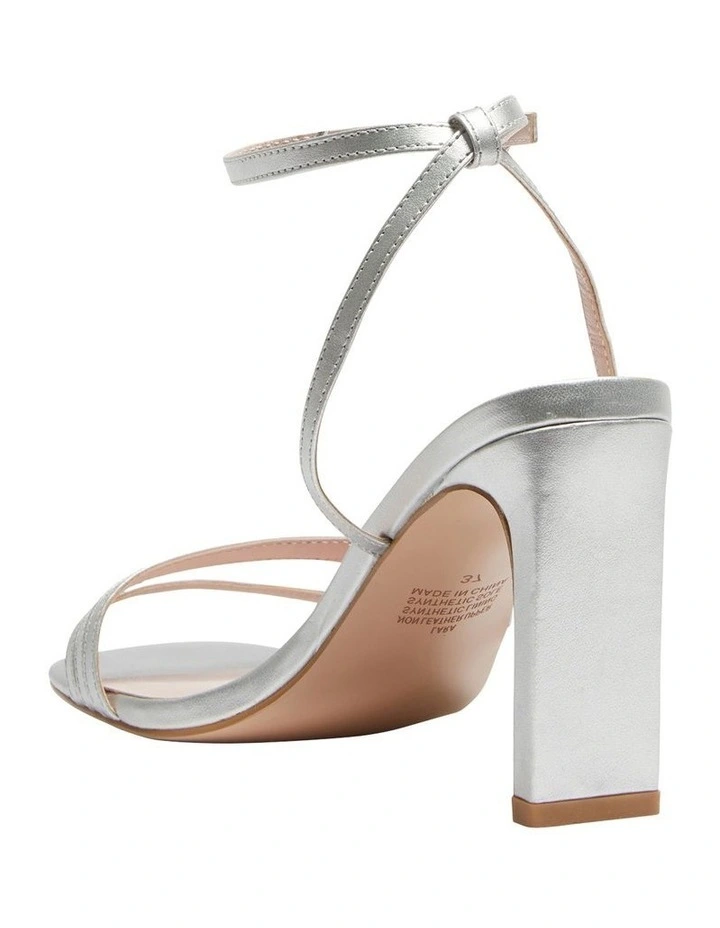 Outlet π Pink Inc Lara π©΄ Sandals In Silver Metallic π₯° - Image 6