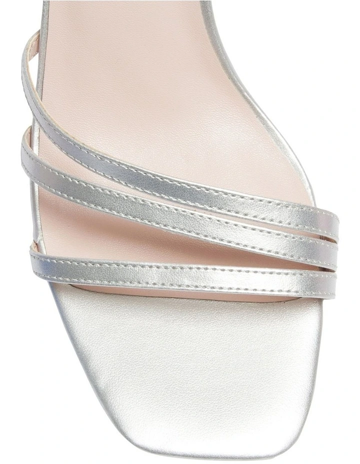 Outlet π Pink Inc Lara π©΄ Sandals In Silver Metallic π₯° - Image 7
