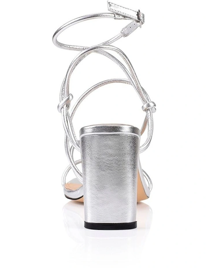 Discount π₯ Siren Kilby Block Heel π©΄ Sandals In Silver π - Image 4