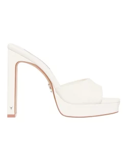 Outlet 🧨 Windsor Smith Girlfriend Heel In Snow White 👍