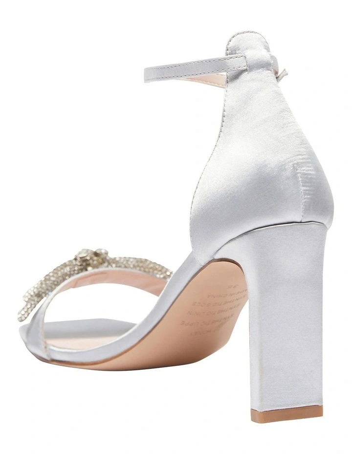 Deals π Pink Inc Honey π©΄ Sandals In Silver Satin βοΈ - Image 6