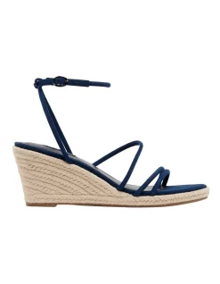 Outlet 🧨 Nine West Javi 🩴 Sandals In Navy ⌛