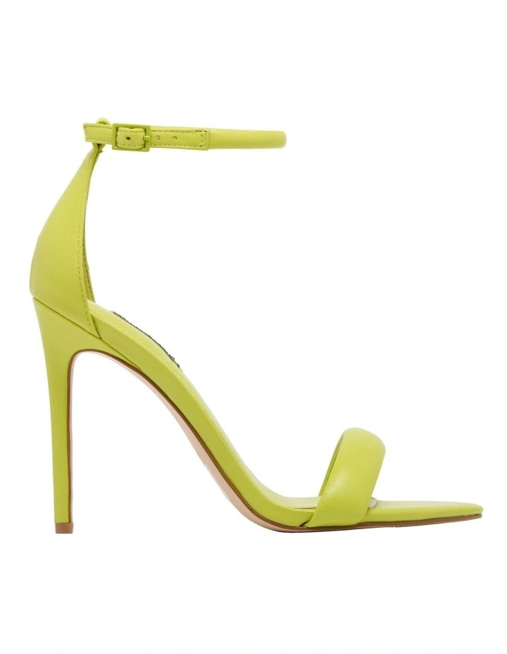 Buy β Nine West Teeya Heeled π©΄ Sandal In Lime Green βοΈ
