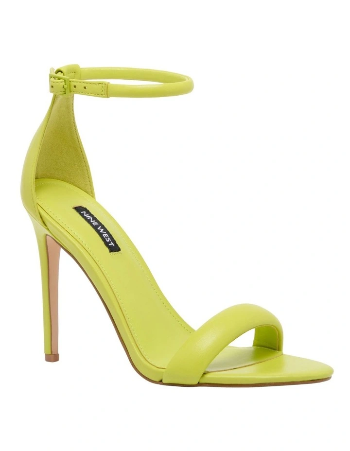 Buy β Nine West Teeya Heeled π©΄ Sandal In Lime Green βοΈ - Image 2