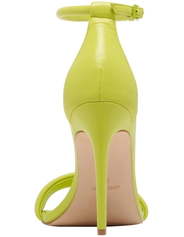 Buy β Nine West Teeya Heeled π©΄ Sandal In Lime Green βοΈ - Image 4