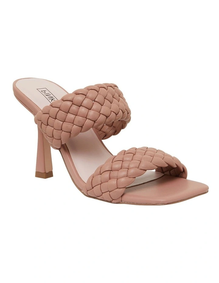 Buy π Pink Inc Jacinta Dark Blush Weave π©΄ Sandals π€© - Image 2