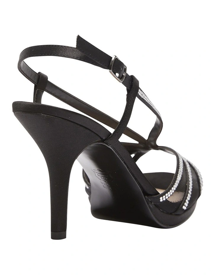 Cheapest π NINA Barbara π©΄ Sandals In Black Satin π - Image 4