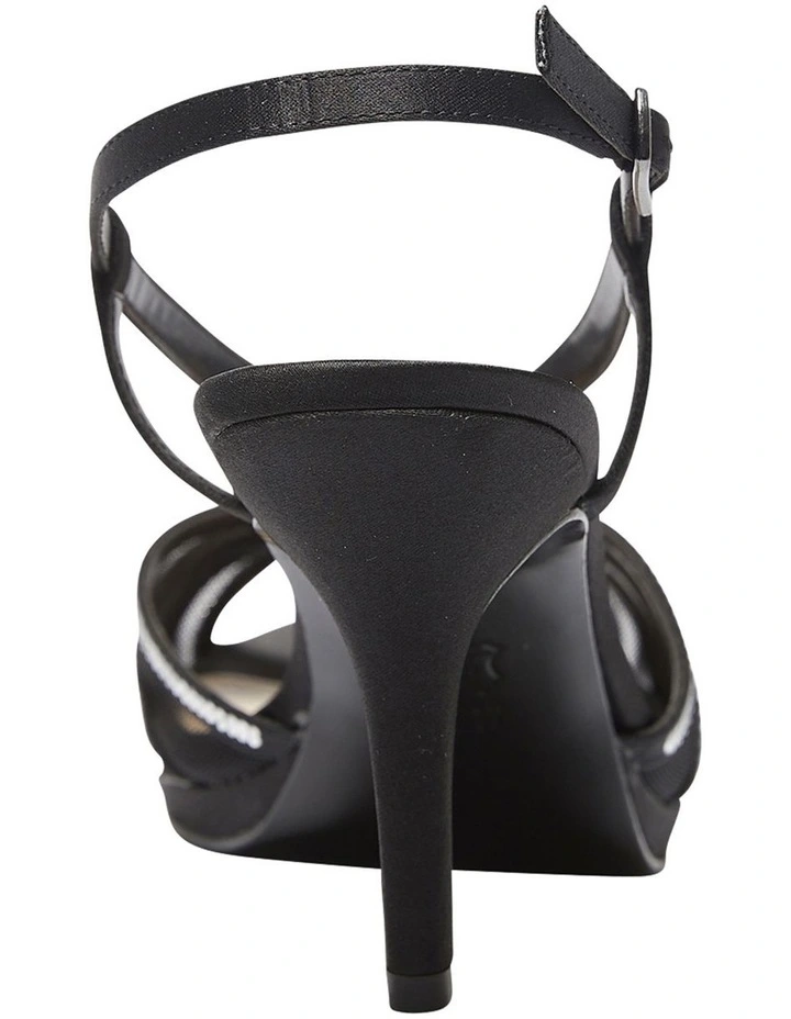 Cheapest π NINA Barbara π©΄ Sandals In Black Satin π - Image 5