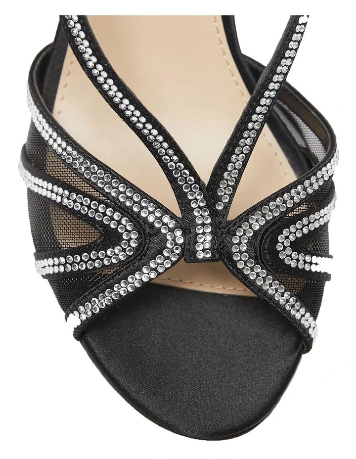 Cheapest π NINA Barbara π©΄ Sandals In Black Satin π - Image 7