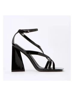 Discount 🥰 Tokito Bear Patent 🩴 Sandal In Black ⭐