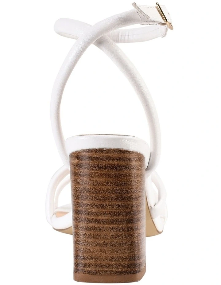 Hot Sale π Verali Crucial π Heels In White Smooth π - Image 3