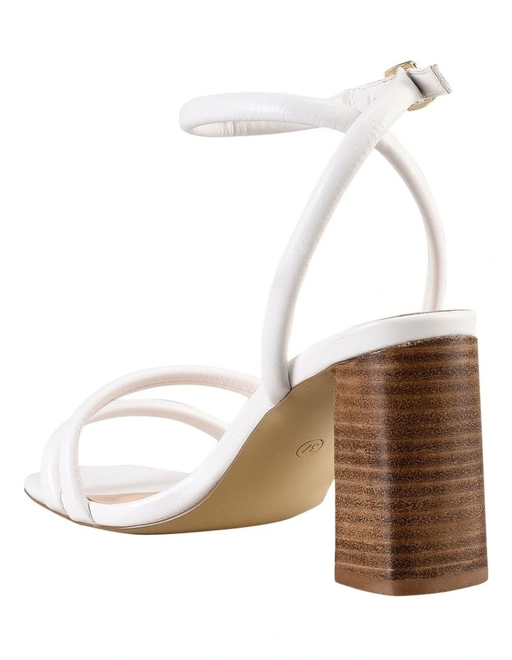 Hot Sale π Verali Crucial π Heels In White Smooth π - Image 4