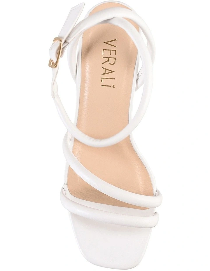 Hot Sale π Verali Crucial π Heels In White Smooth π - Image 5