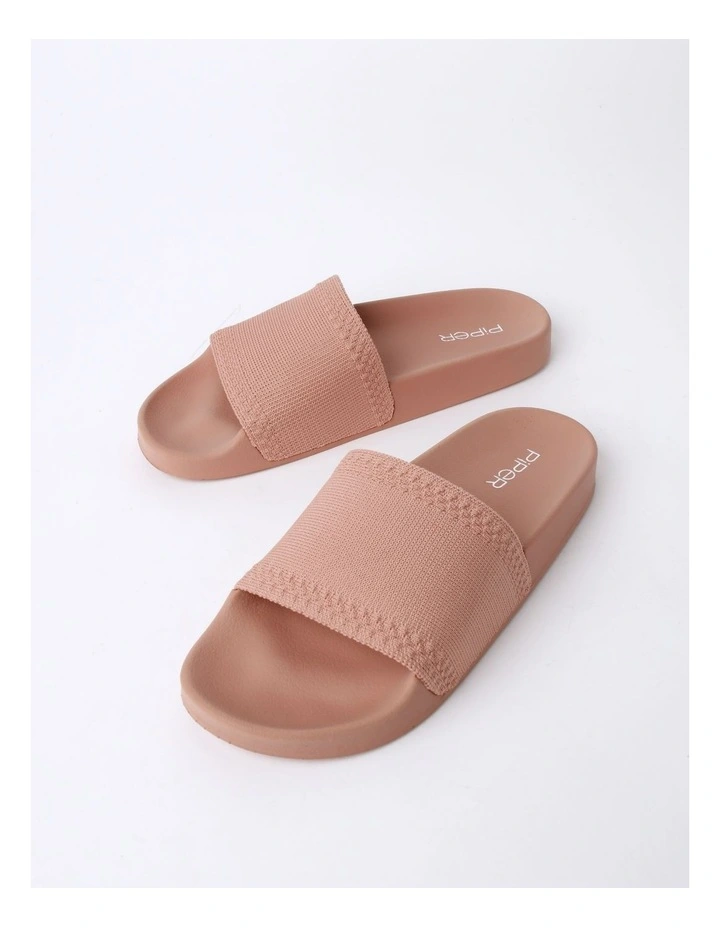 Outlet π Piper District Blush Recycled Flyknit π©΄ Sandal In Blush β - Image 3