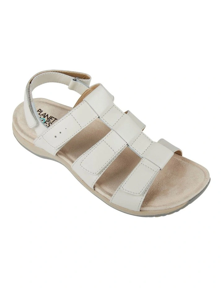 Cheapest β¨ Planet π Shoes Craft Leather π©΄ Sandal In Sand White π€© - Image 5