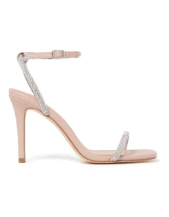 Discount 😍 Forever New Liana Diamante Stiletto Heel In Beige 👏