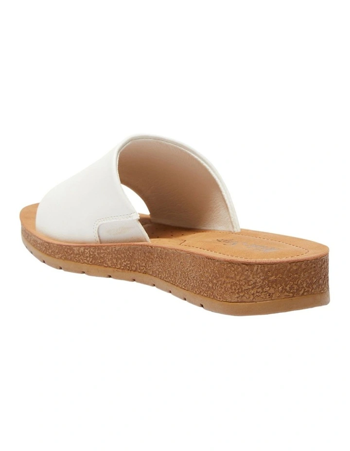 New π Wide Steps Enid π©΄ Sandals In White Smooth β - Image 6