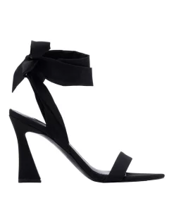 Buy โ Nine West Kelsie Tie-Up ๐ฉด Sandals In Black โค๏ธ