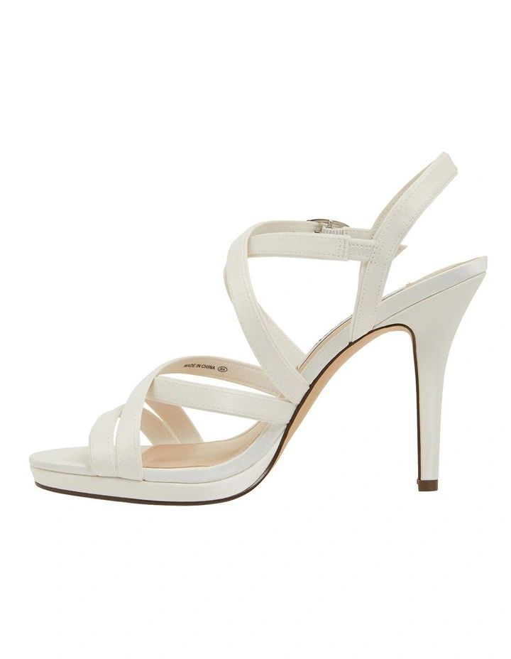 Outlet βοΈ NINA Reatha Ivory Satin π©΄ Sandals π₯ - Image 3