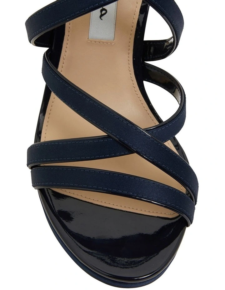 Budget π NINA Reatha New Navy Satin π©΄ Sandals π - Image 6