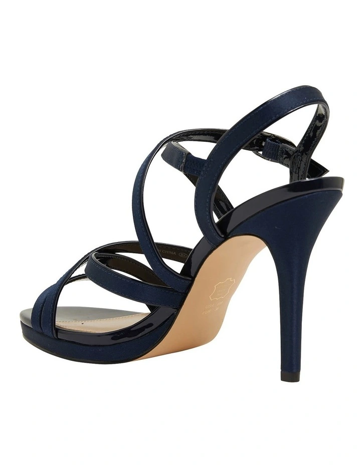 Budget π NINA Reatha New Navy Satin π©΄ Sandals π - Image 7