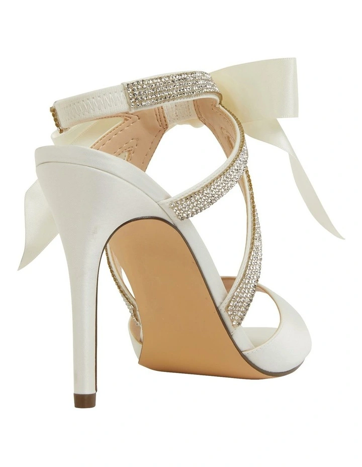 Cheapest π― NINA Claudia Ivory Satin π©΄ Sandals π - Image 4