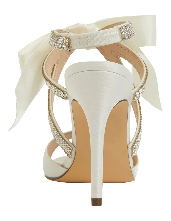 Cheapest π― NINA Claudia Ivory Satin π©΄ Sandals π - Image 5