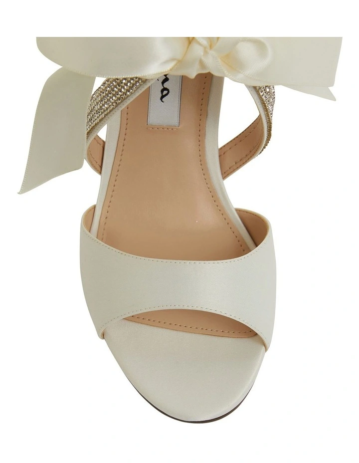 Cheapest π― NINA Claudia Ivory Satin π©΄ Sandals π - Image 6