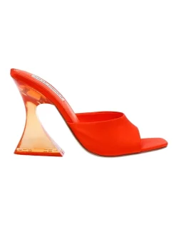 Buy 🔥 Steve Madden Sky High 👠 Heels In Orange 👏