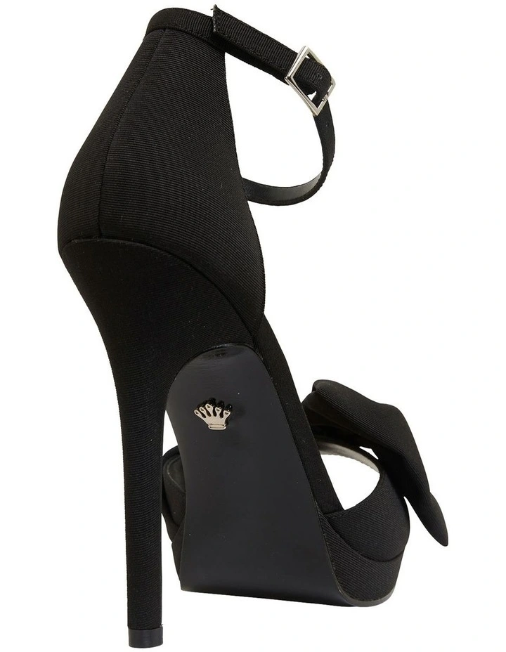 Cheap β¨ NINA Flosie Black Faille π©΄ Sandals π - Image 4