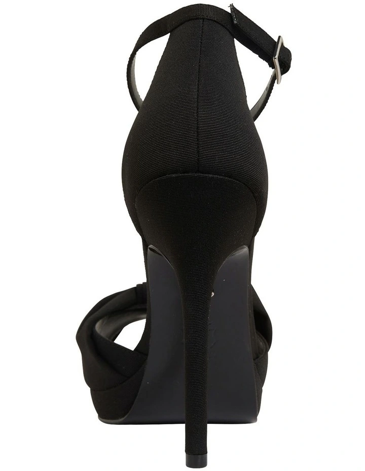 Cheap β¨ NINA Flosie Black Faille π©΄ Sandals π - Image 5