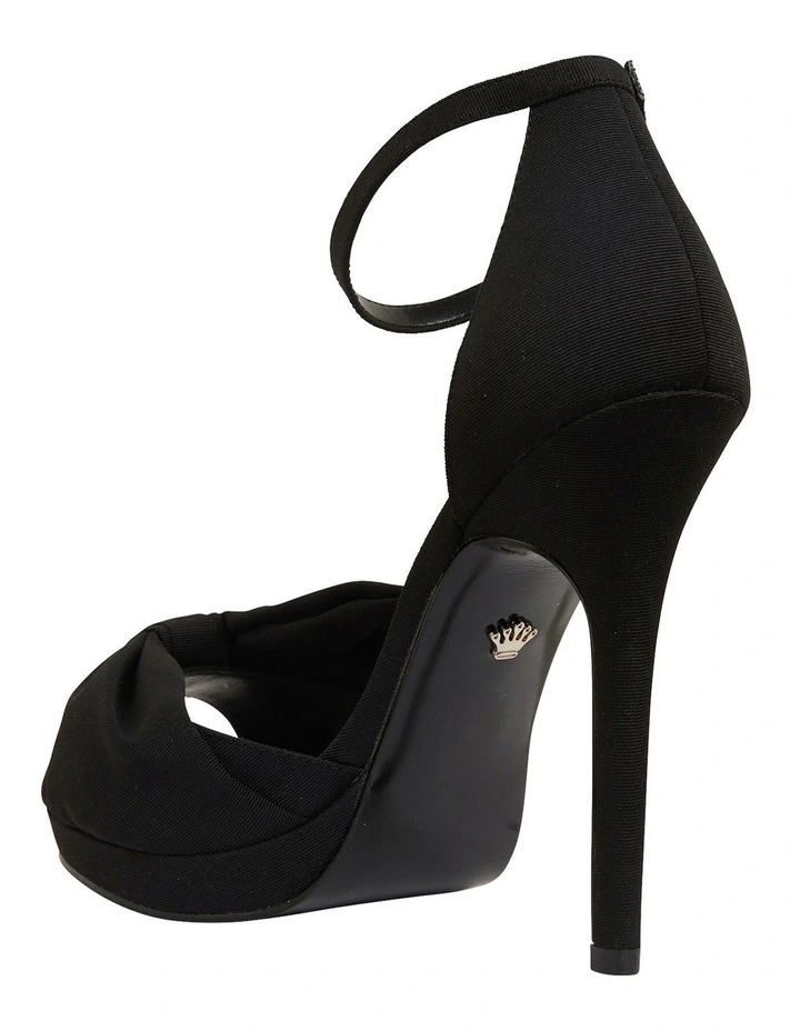 Cheap β¨ NINA Flosie Black Faille π©΄ Sandals π - Image 7