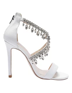 Coupon 🛒 Pink Inc Bliss Kid 🩴 Sandals In White 🔔