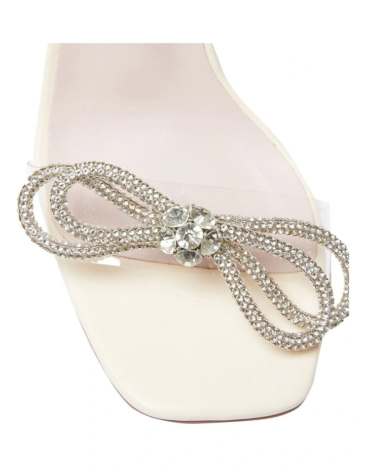 New π Pink Inc Holly π©΄ Sandals In Smooth White β - Image 7